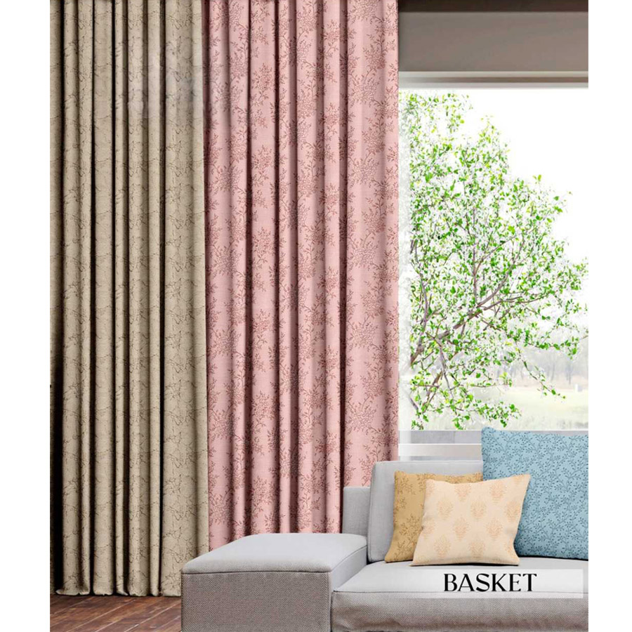Basket Curtains – Premium Woven Texture Curtain Fabric
