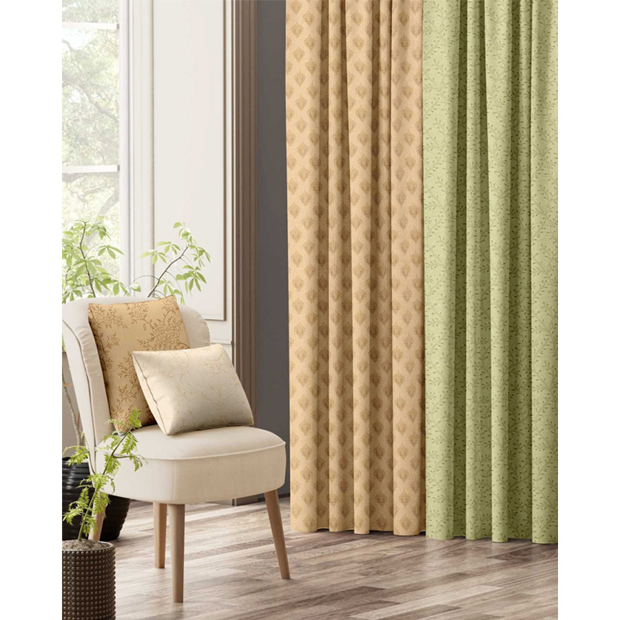 Basket Curtains – Premium Woven Texture Curtain Fabric