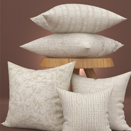 Cotton World fabric curtains