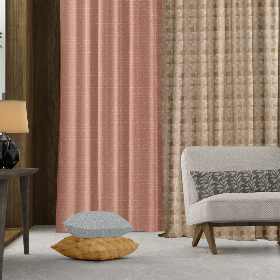Premium Glyder curtain fabric for modern interiors