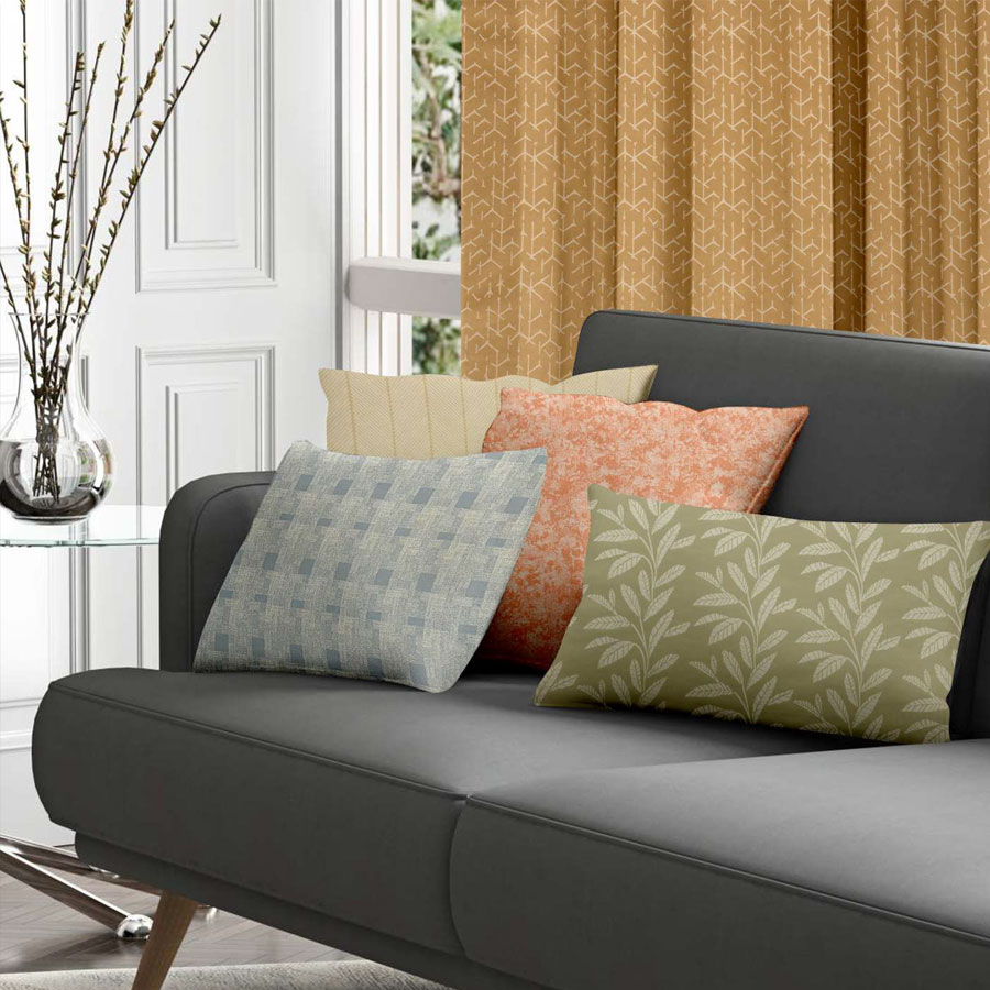 Premium Glyder curtain fabric for modern interiors