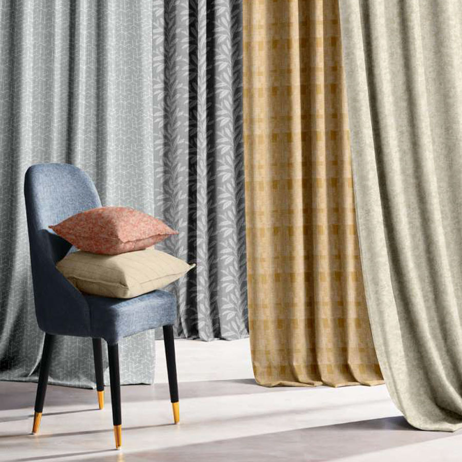 Premium Glyder curtain fabric for modern interiors