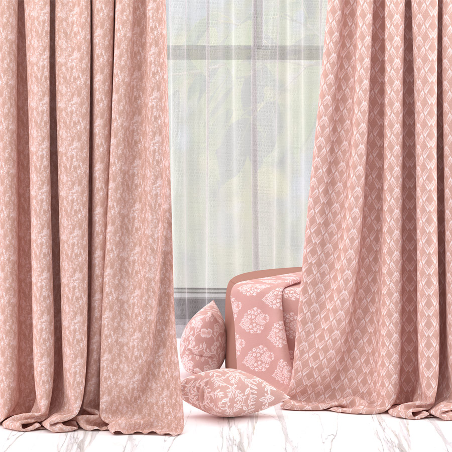 SIMONA Jacquard Curtains – Luxury Designer Curtains for Modern Indian Homes
