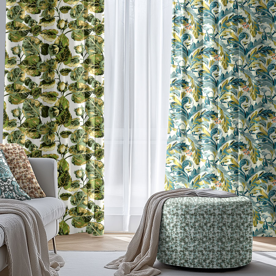 Elegant Splash-25 designer curtains