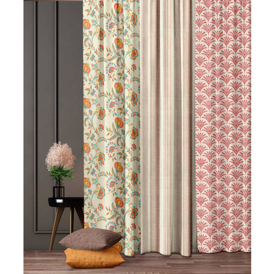 Premium tropical window curtains