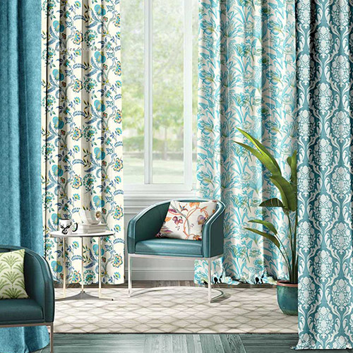 Tropical-I Fabric Curtains