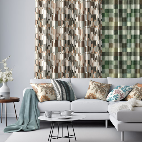 Tropical-II Fabric Curtains